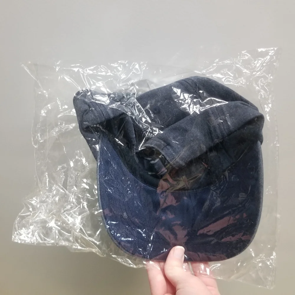 NIB blue and white horse baseball cap - Picture 4 of 4